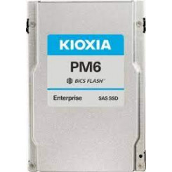 KIOXIA PM6-M Series KPM61MUG1T60 - Solid state drive - 1600 GB - internal - 2.5" - SAS 22.5Gb/s
